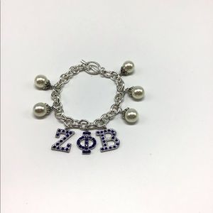 Zeta Phi Beta Sorority Bracelet